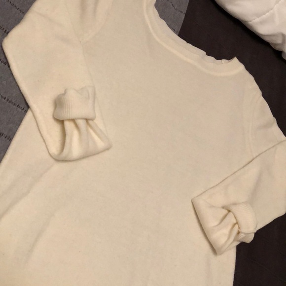 Forever 21 White Tunic Sweater Size S - Picture 2 of 4